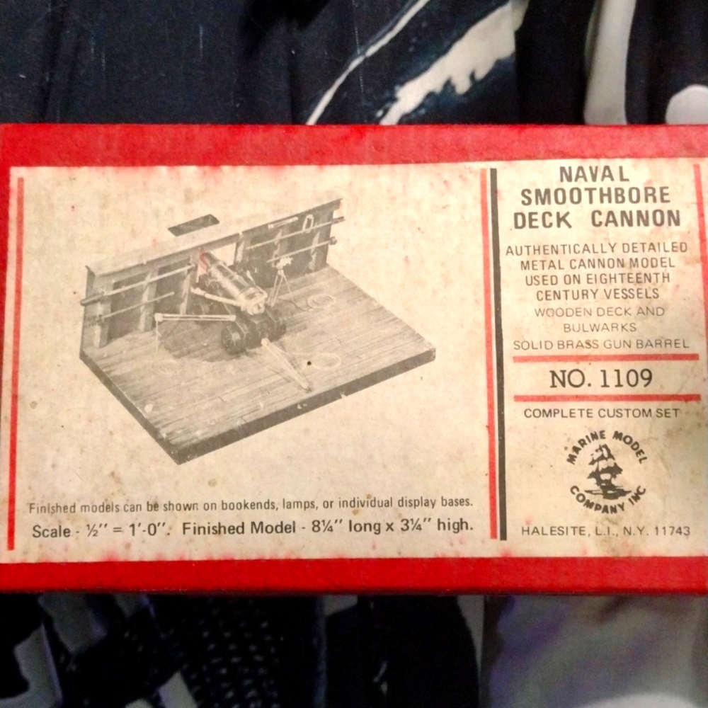 Vintage Marine Model Company Inc. Naval Smoothbore Deck Cannon Model No 1109